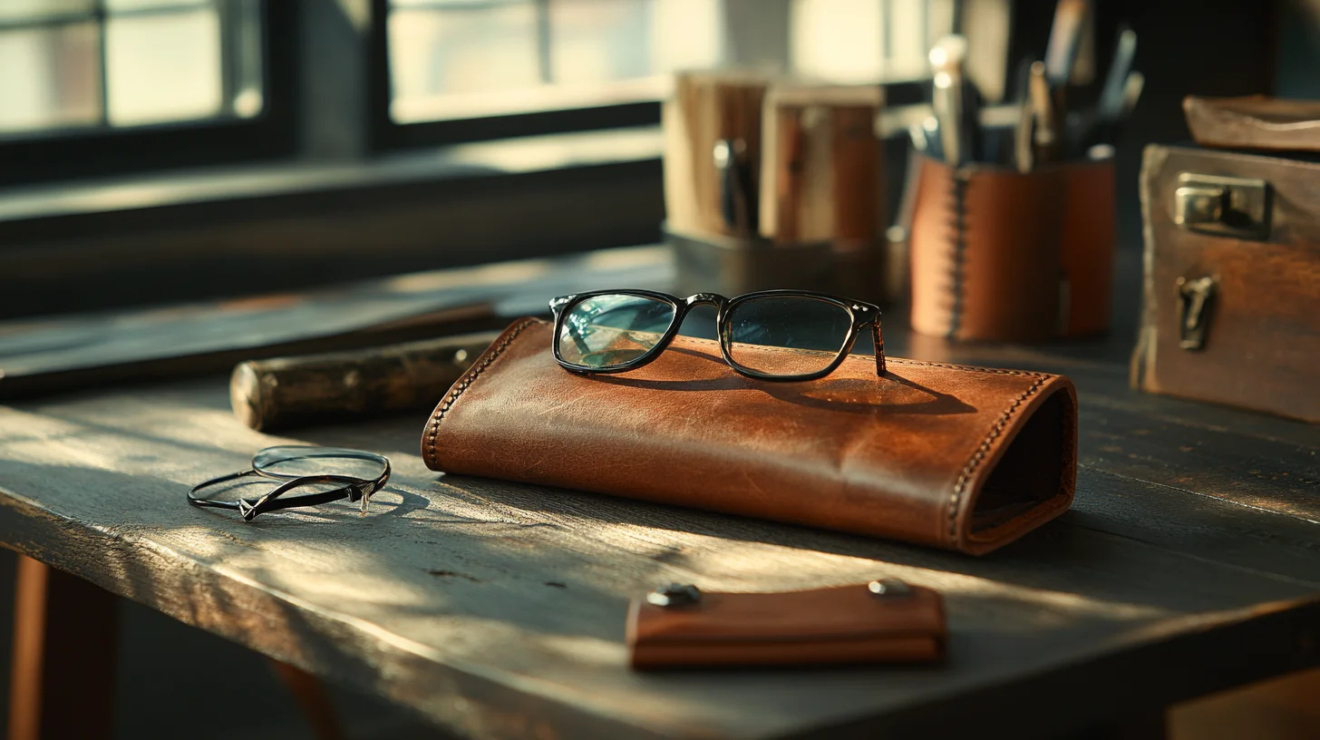 A placeholder image for a future case study on leather goods.