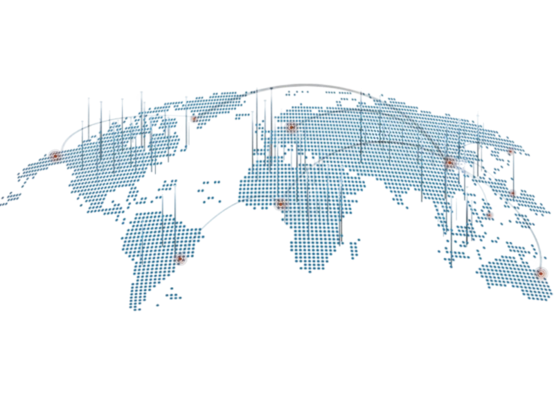 A stylized map showing the origin of Ruixing Gifts in Fuzhou, a hub for custom promotional products.