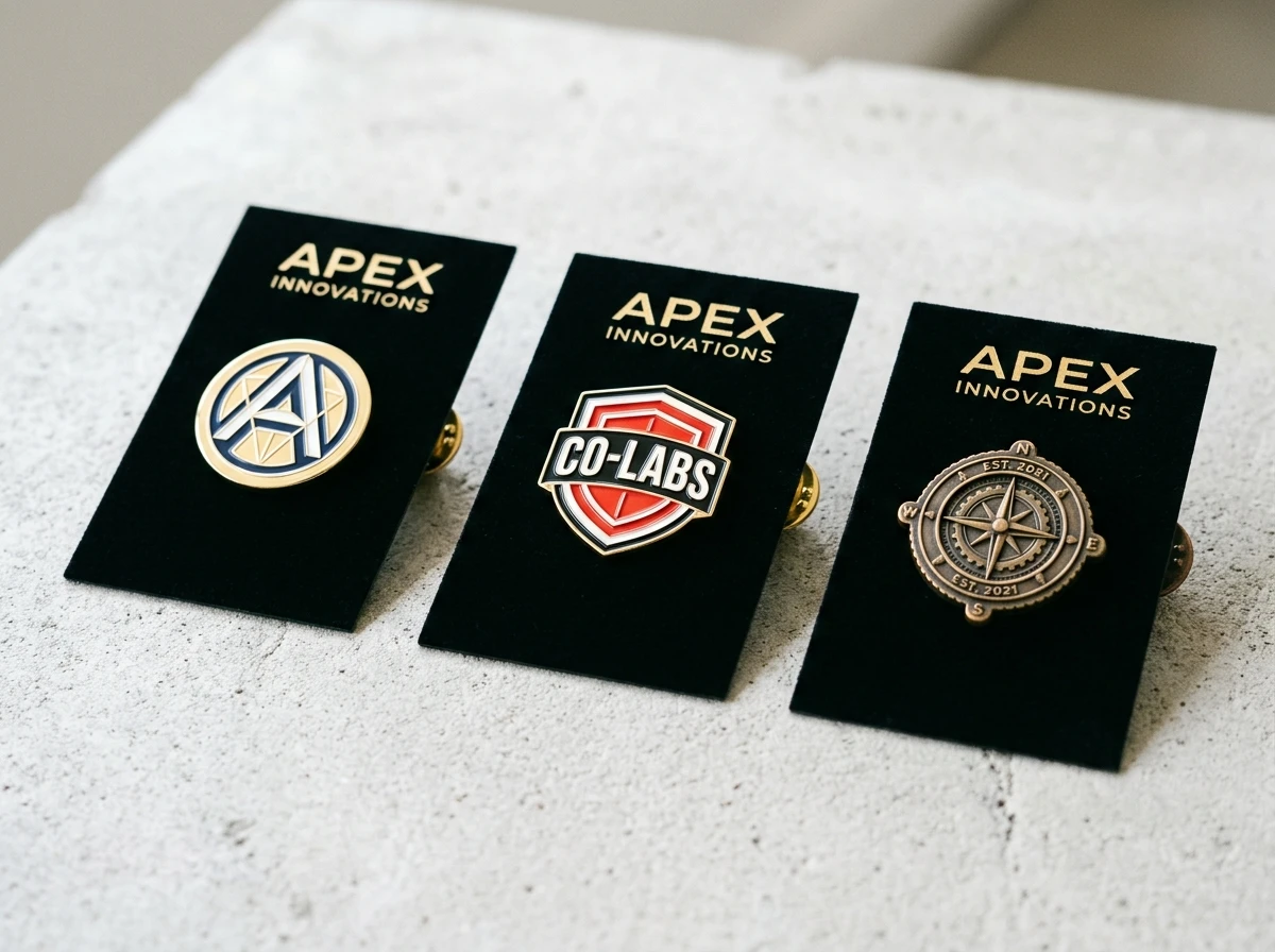Custom Corporate Enamel Pins Wholesale Collection