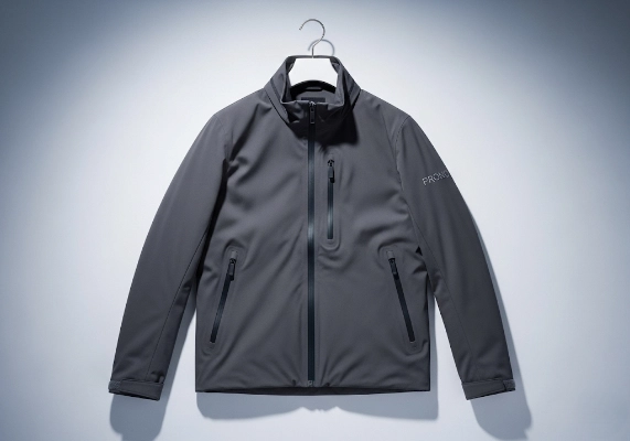 A high-quality jacket with subtle branding, a core part of 2026 corporate gifting trends.