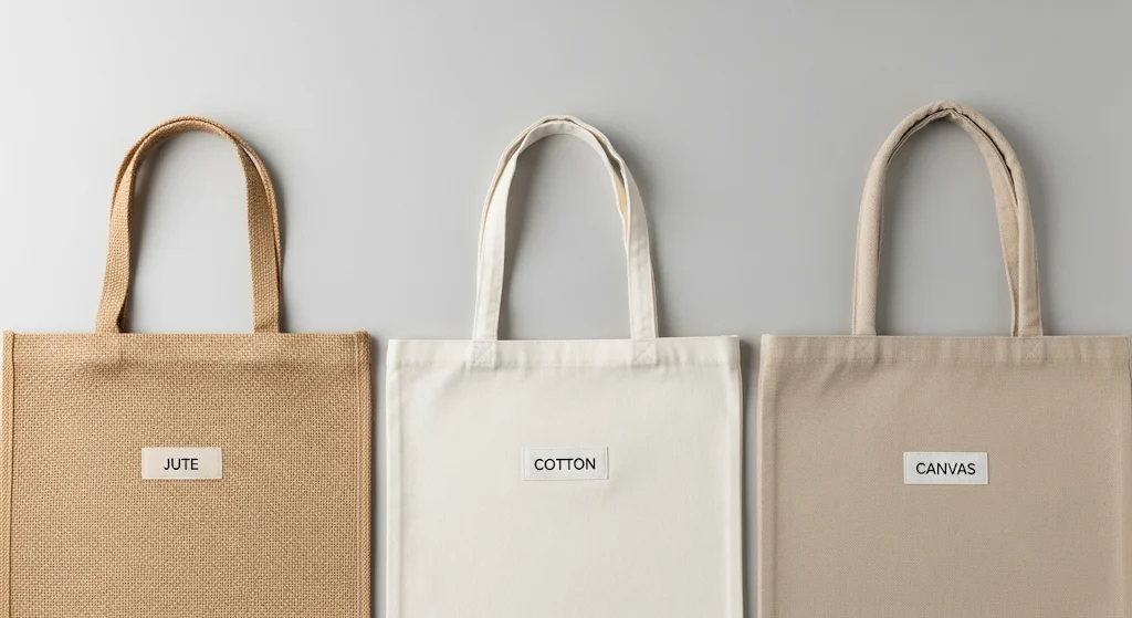 Jute vs. Cotton vs. Canvas: Which Reusable Bag is Right for Your Brand?