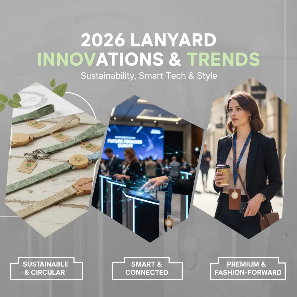 The 2026 Lanyard Forecast: Technology, Sustainability, and Brand Identity Trends