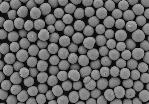 A microscopic view showing the tightly packed, non-connected bubbles of closed-cell neoprene foam.