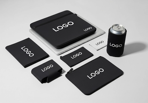 Custom neoprene laptop sleeves.