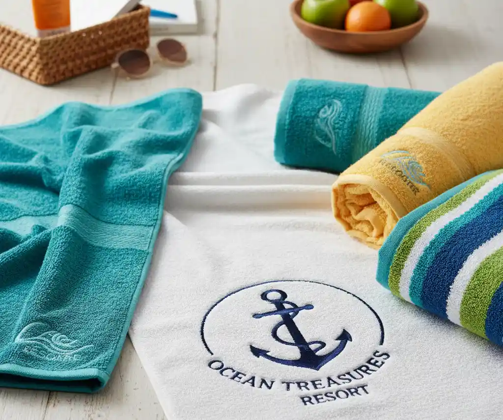 Custom Cotton Terry Towels.