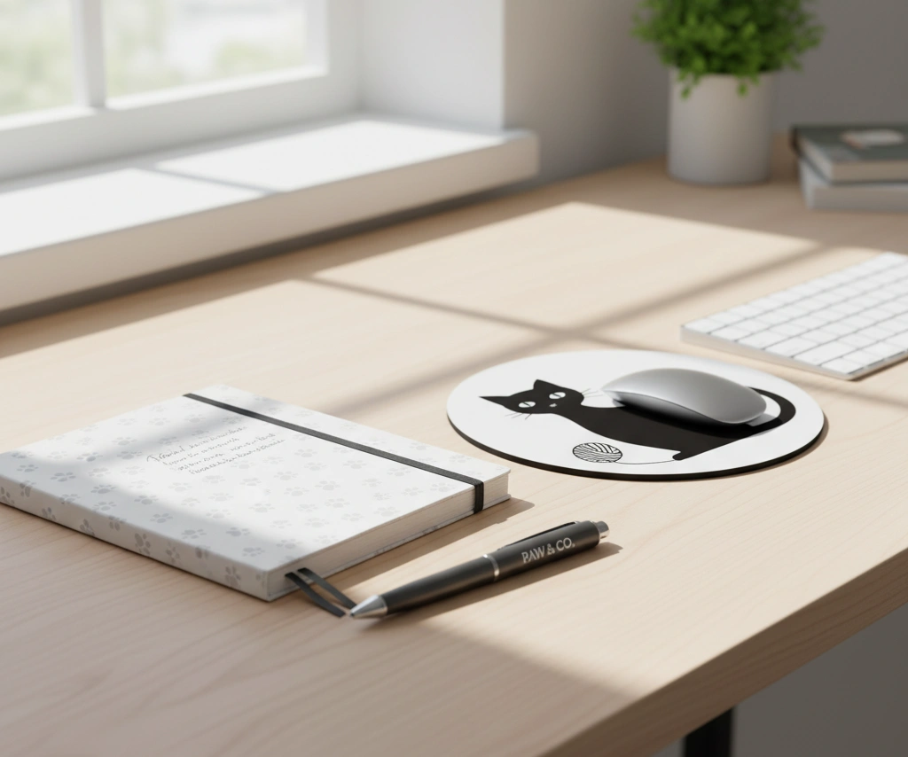 Pet-Themed Office Supplies.