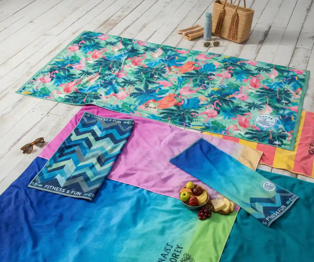 Custom Microfiber Beach & Sports Towels.