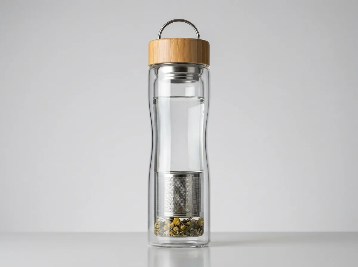 Wholesale Custom Borosilicate Glass Water Bottles