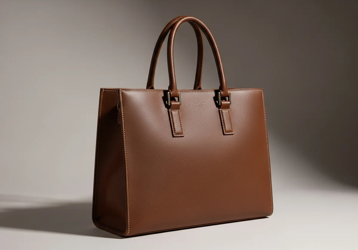 The Myco Box tote with rigid structure.