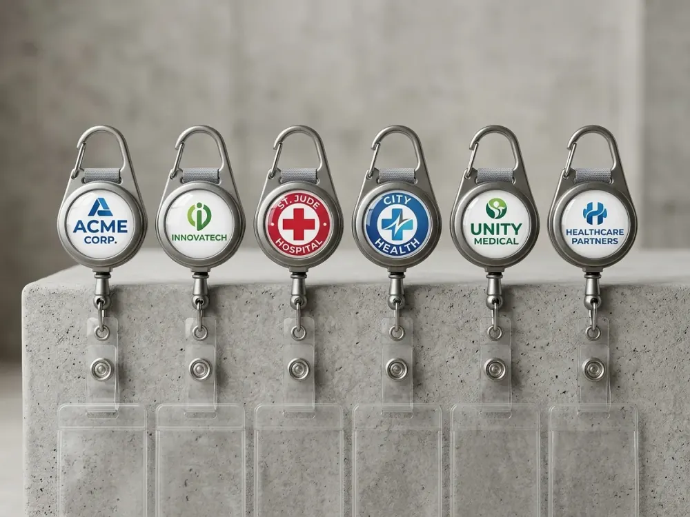 Custom Retractable Badge Reels Wholesale