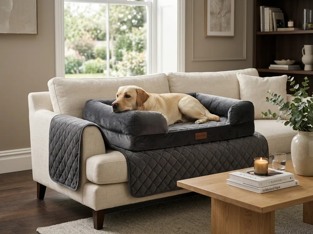 Custom Bolstered Couch Furniture Protector Pet Bed Wholesale