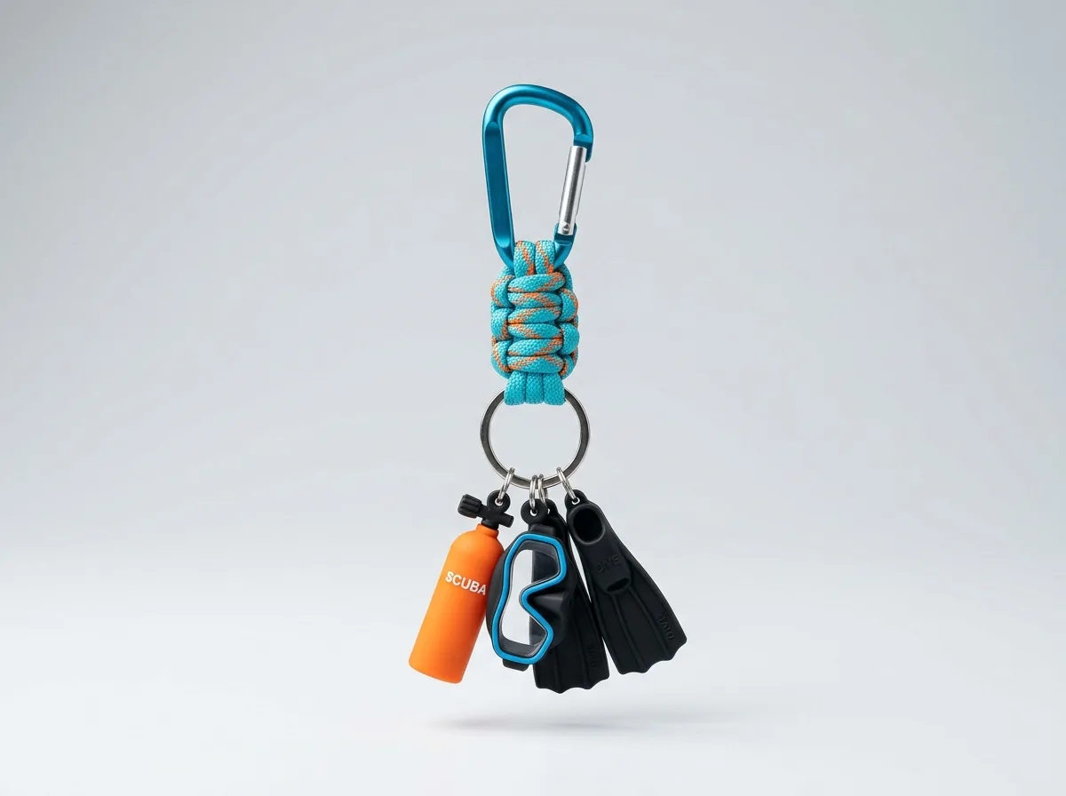 Custom Scuba Diving Keychains Wholesale