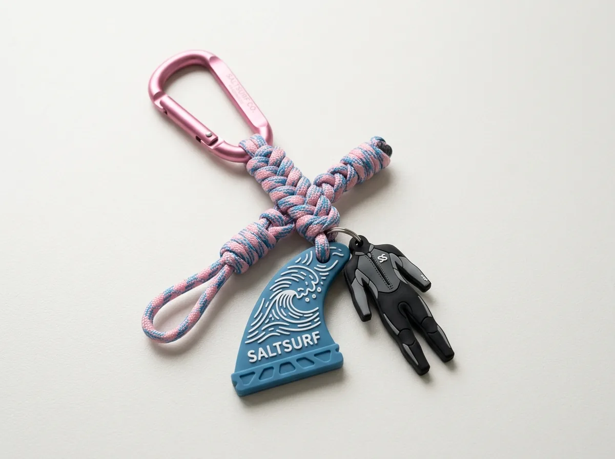 Custom Surfboard Fin Keychains Wholesale