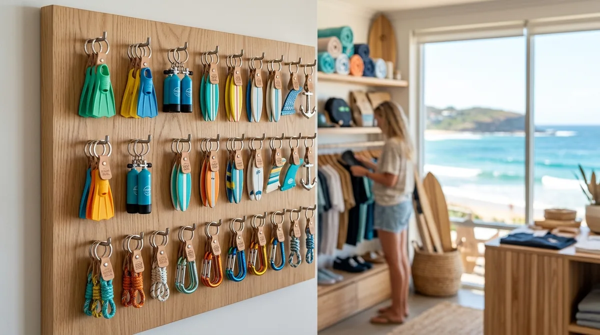 Watersports Souvenirs & Bag Charms: B2B Sourcing Guide for Dive & Surf Shops